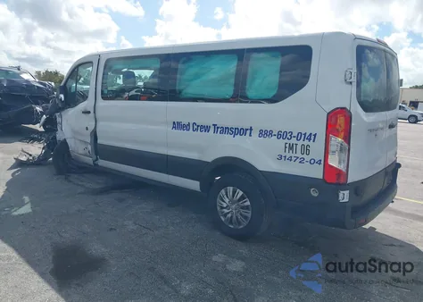 2020 Ford Transit-350 Passenger Van Xlt из США, поврежденный, VIN 1FBAX2Y82LKA09852